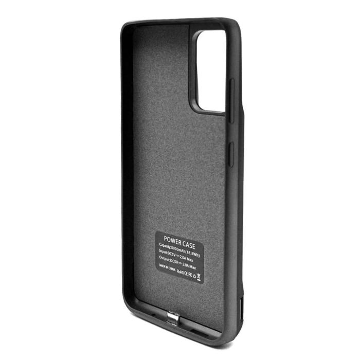 Чехол аккумулятор для Samsung S20 Plus 5G 6000 mAh Black