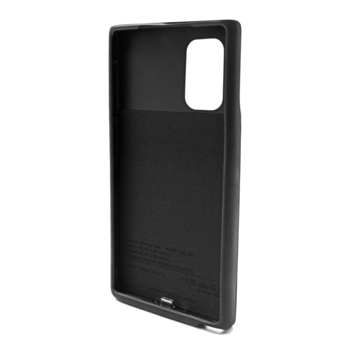 Чехол-аккумулятор для Samsung Note 20 Ultra (6000 mAh) Black без ножки