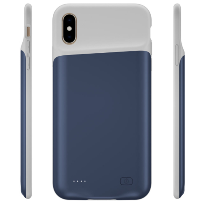 Чехол-аккумулятор для Apple iPhone X/XS 6000 mAh Blue