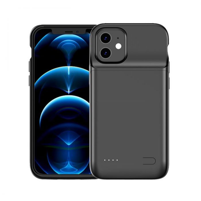 Чехол аккумулятор XON для iPhone 12 Mini/13 Mini 4700 mAh Black