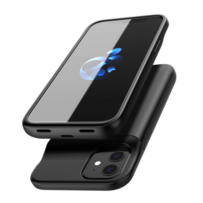 Чехол аккумулятор XON для iPhone 12 Mini/13 Mini 4700 mAh Black