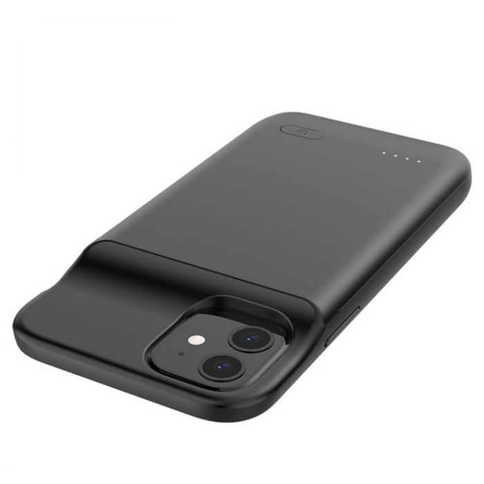 Чехол аккумулятор XON для iPhone 12 Mini/13 Mini 4700 mAh Black
