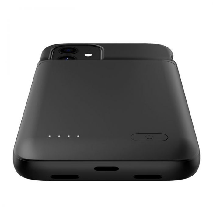 Чехол аккумулятор XON для iPhone 12 Mini/13 Mini 4700 mAh Black