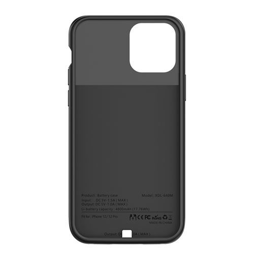 Чехол аккумулятор XON для iPhone 13/13 Pro 4800 mAh Black