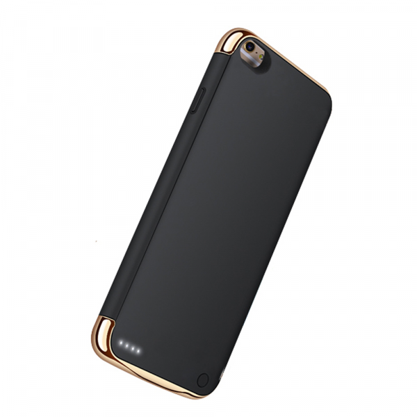 Чехол-аккумулятор для iPhone 6 Plus/6S Plus/7 Plus/8 Plus 4000 mAh Black/Gold