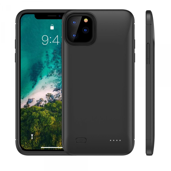 Чехол-аккумулятор PowerCase для iPhone 12 Pro Max 6200 mAh Black