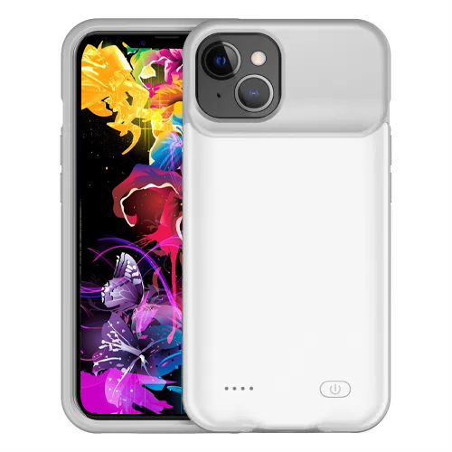 Чехол-аккумулятор для Apple iPhone 13 Pro Max 6500 mAh White