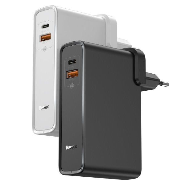 Зарядное устройство сетевое Power Bank 2in1 Baseus GaN QC (Type-C+USB/ 45W) 10 000 mAh (PPNLD)