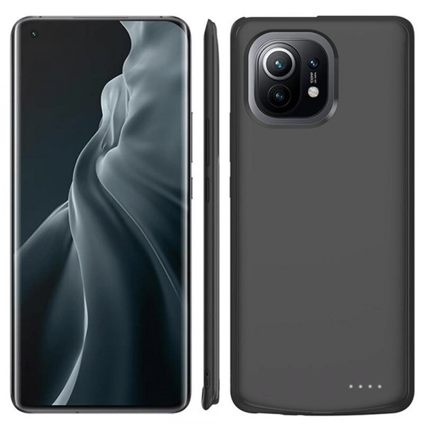 Чехол-аккумулятор для Xiaomi Mi 11 6000 mAh Black