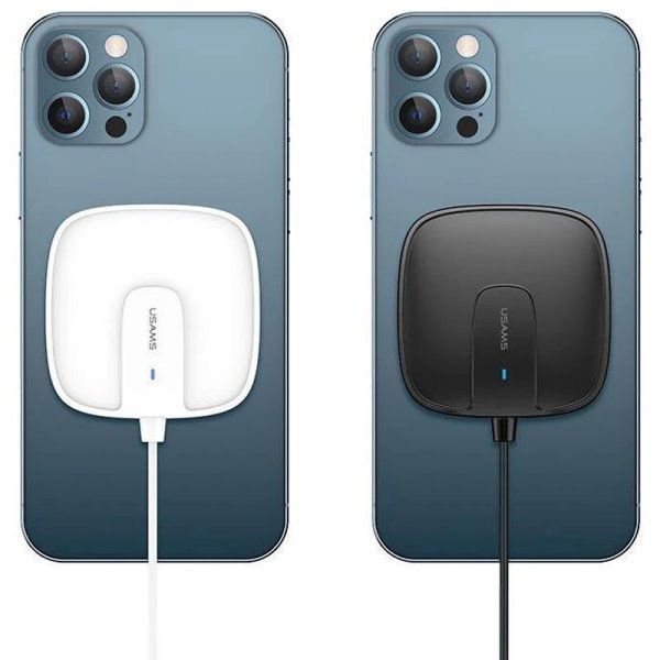 Беспроводное зарядное устройство Usams US-CD153 Ultra-thin Magnetic With Cable