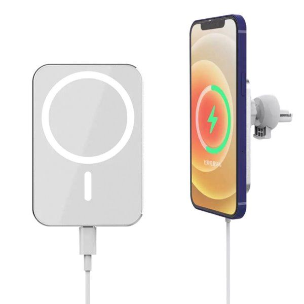 Автодержатель с беспроводным зарядным устройством MagSafe 15W