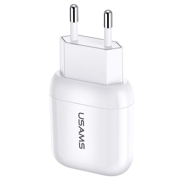 Зарядное устройство сетевое USAMS US-CC077 T19 Single USB Travel Charger US Plug