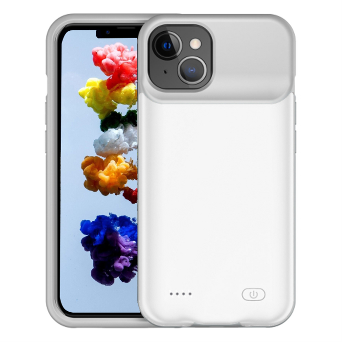 Чехол-аккумулятор для Apple iPhone 13 Mini 6000 mAh White