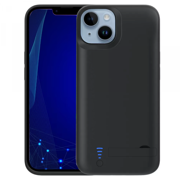 Чехол-аккумулятор для iPhone 14 Plus (6000 mAh) Black