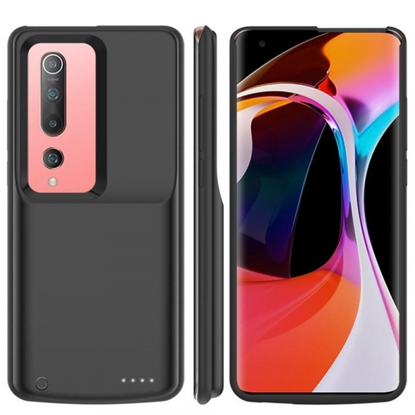 Чехол-аккумулятор для Xiaomi Mi Note 10 6000 mAh Black