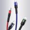 Дата кабель Usams US-SJ411 U26 4in1 USB to Combo 2A (0.35m)