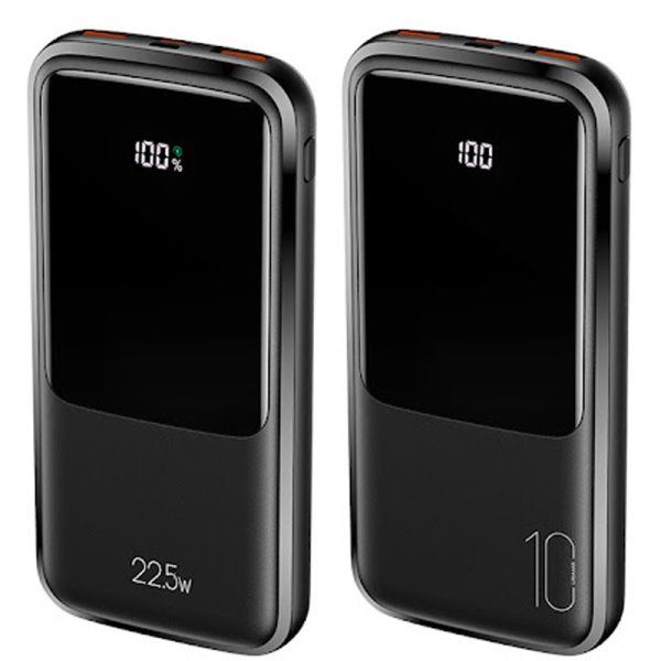 Портативное зарядное устройство Usams US-CD161 PB58 Dual QC3.0+PD Digital Display 10000mAh