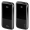 Портативное зарядное устройство Usams US-CD161 PB58 Dual QC3.0+PD Digital Display 10000mAh