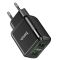 Зарядное устройство сетевое HOCO N6 QC3.0 (2USB/3A)