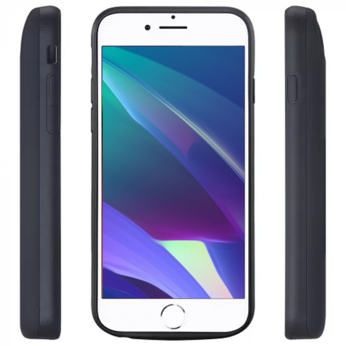  Чехол зарядка для iPhone 6+/6S+/7+/8+ Prostrum black - 10000 mah
