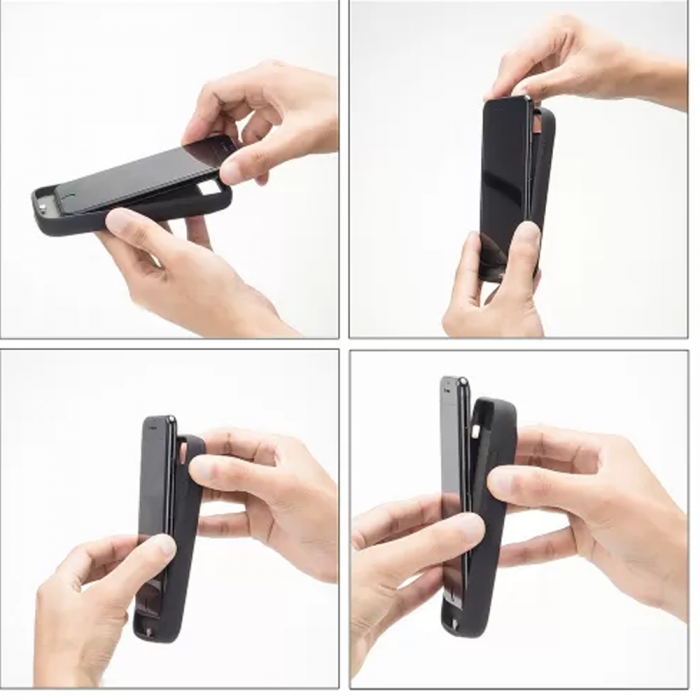  Чехол зарядка для iPhone 6+/6S+/7+/8+ Prostrum black - 10000 mah