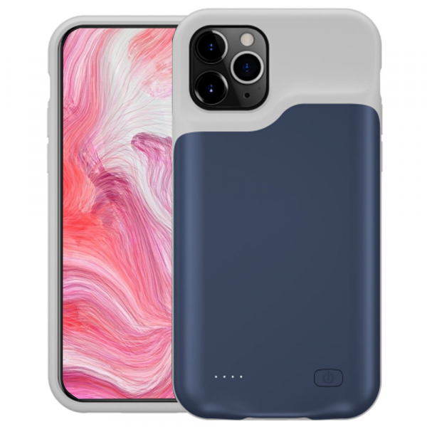  Чехол-аккумулятор для Apple iPhone 11 Pro Max 6500 mAh Blue