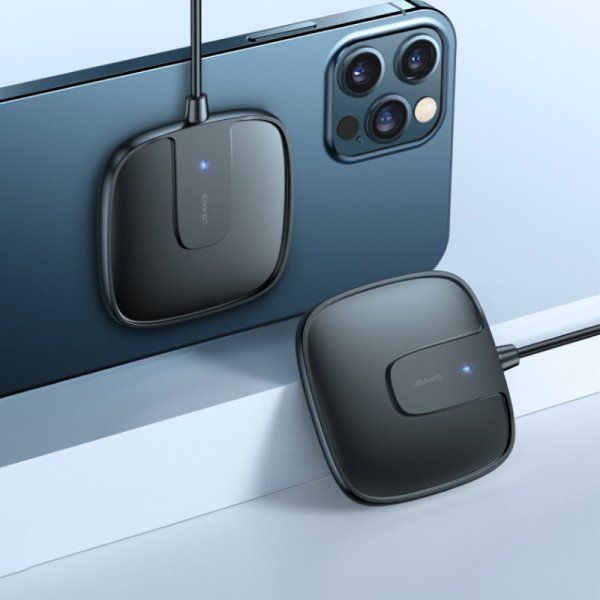 Беспроводное зарядное устройство Usams US-CD159 W1, 15W, Type-C (магнитный)