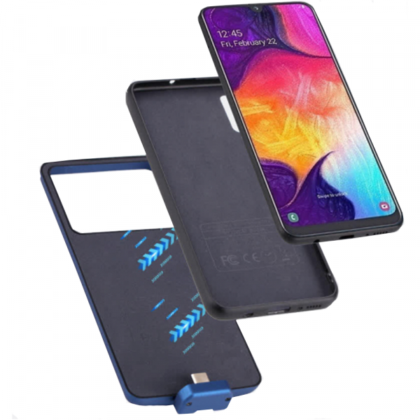 Чехол-аккумулятор XON PowerCase для Samsung Galaxy A30s/A50/A50s 5000 mAh Black