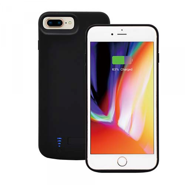 Чехол зарядка для iPhone 6+/6S+/7+/8+ 6000 mah Black