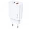 Зарядное устройство сетевое Usams US-CC121 T35 QC3.0 + PD3.0 20W