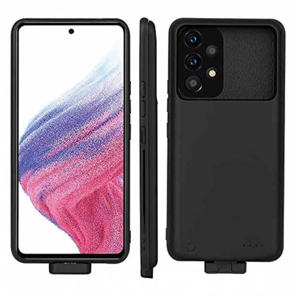 Чехол-аккумулятор PowerCase для Samsung Galaxy A53 5000 mAh Black
