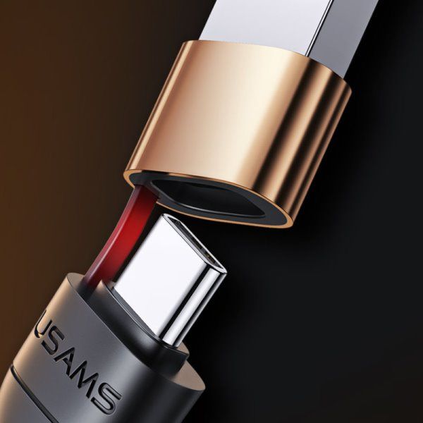 Дата кабель Usams US-SJ483 U62 USB + Type-C to Type-C + Lightning PD (1.2m)