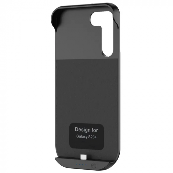 Чехол-аккумулятор для Samsung S23 Plus 5000 mAh Black