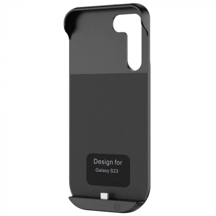 Чехол-аккумулятор для Samsung S23 5000 mAh Black