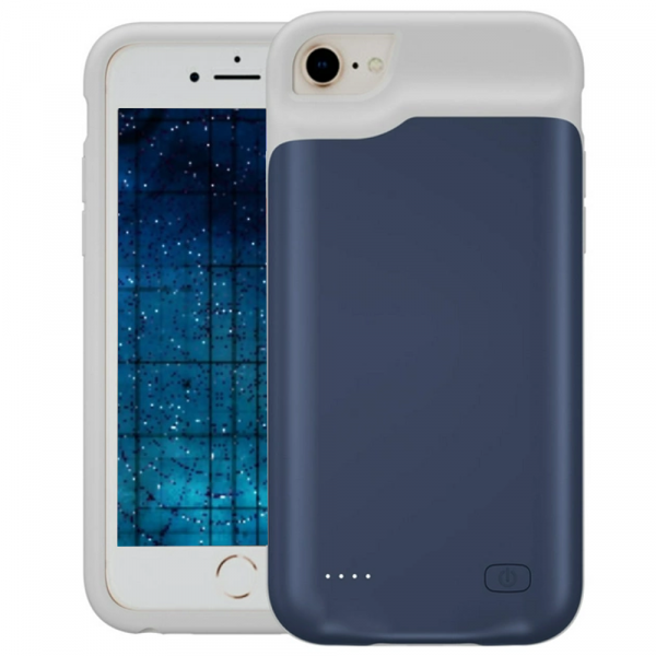 Чехол-аккумулятор для iPhone 6, 6s, 7, 8, SE 2020 (6000 mAh) Blue
