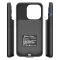 Чехол-зарядка для iPhone 15 Pro Max 6000 mAh black