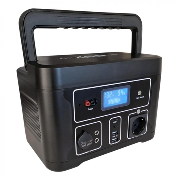 Зарядная станция XON 500Вт*ч 500Вт LiFePO4 PowerStation Black (PSXE050050B)