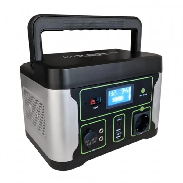 Зарядная станция XON 500Вт*ч 500Вт LiFePO4 PowerStation LiFePO4/Grey/Green (PSXE050050S)