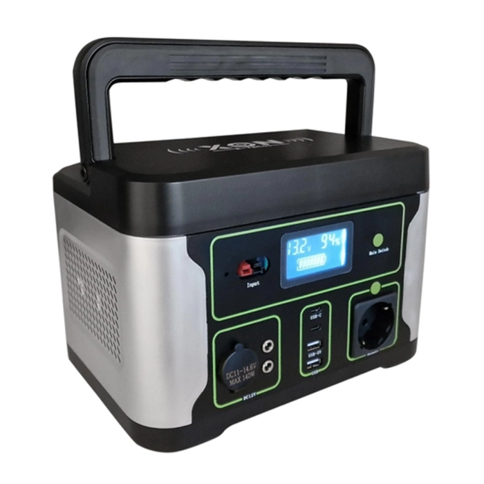 Зарядная станция XON 500Вт*ч 500Вт LiFePO4 PowerStation LiFePO4/Grey/Green (PSXE050050S)
