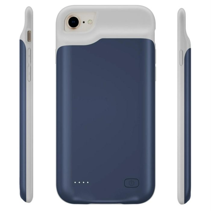 Чехол-аккумулятор для iPhone 6, 6s, 7, 8, SE 2020 (6000 mAh) Blue