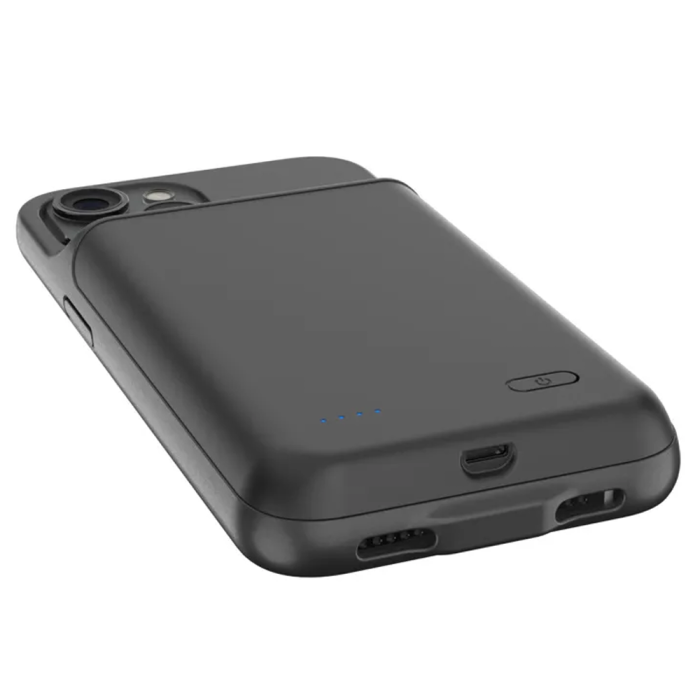 Чехол-зарядка для iPhone 15/15 Pro 5000 mAh black