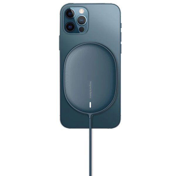 Беспроводное зарядное устройство Baseus Light Magnetic Wireless Charger for IP12 (WXQJ)