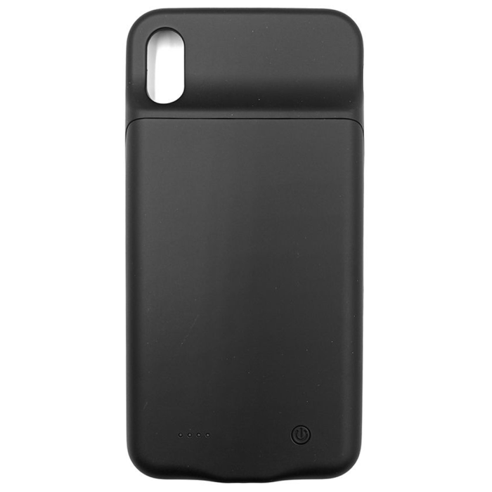 Чехол аккумулятор для iPhone XS max 4000 mAh Black