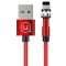 Дата кабель USAMS US-SJ472 U59 Lightning Rotatable Magnetic (1m)