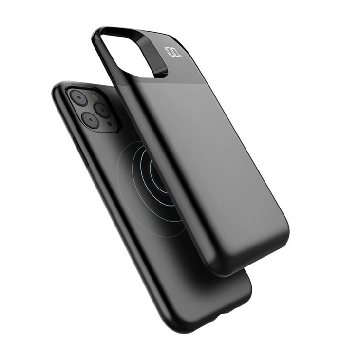 Чехол-аккумулятор Wireless для iPhone 11 Pro Max 5500 mAh Black