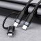 Дата кабель Usams US-SJ403 U31 60W Fast charging Type-C to Type-C / Lightning (1.2m)