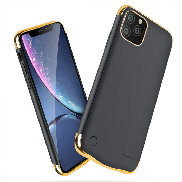 Чехол-аккумулятор для iPhone 11 Pro 5500 mAh Black/Gold