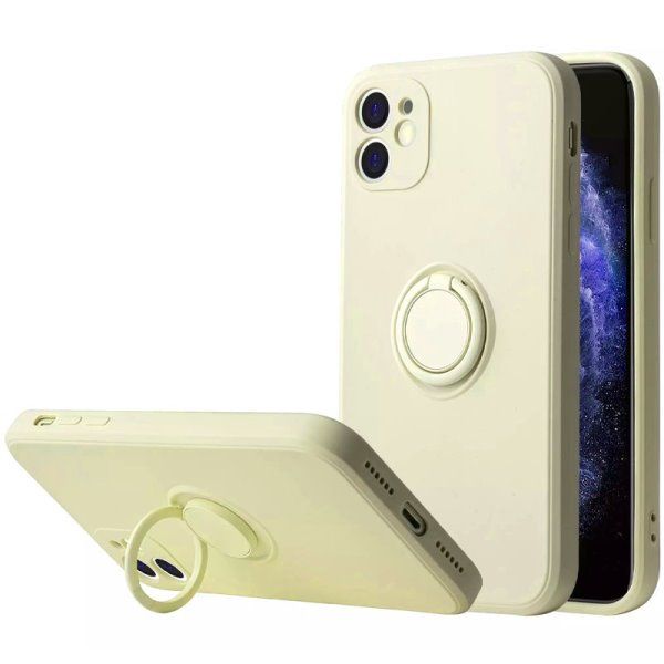 Чехол TPU Candy Ring Full Camera Apple iPhone 12