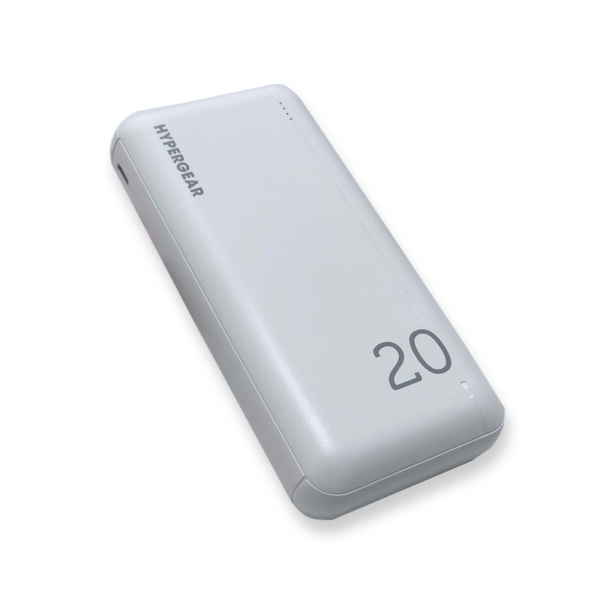Power Bank Hypergear White Dual Usb (20000 mAh)