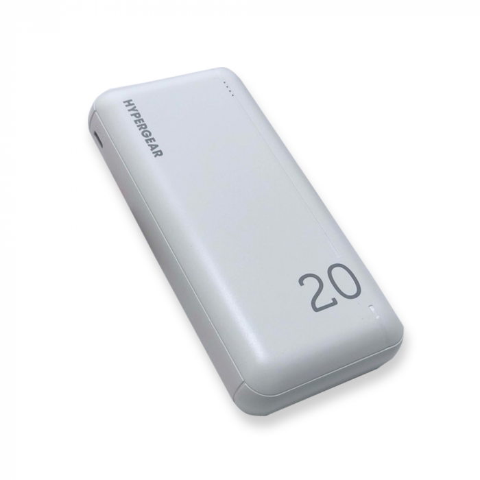 Power Bank Hypergear White Dual Usb (20000 mAh)